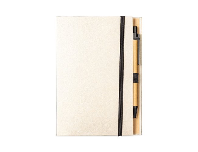 Bloco de Anotações com Autoadesivos e Caneta